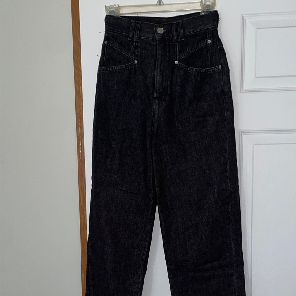 Isabel Marant Dark Denim High Rise Jeans